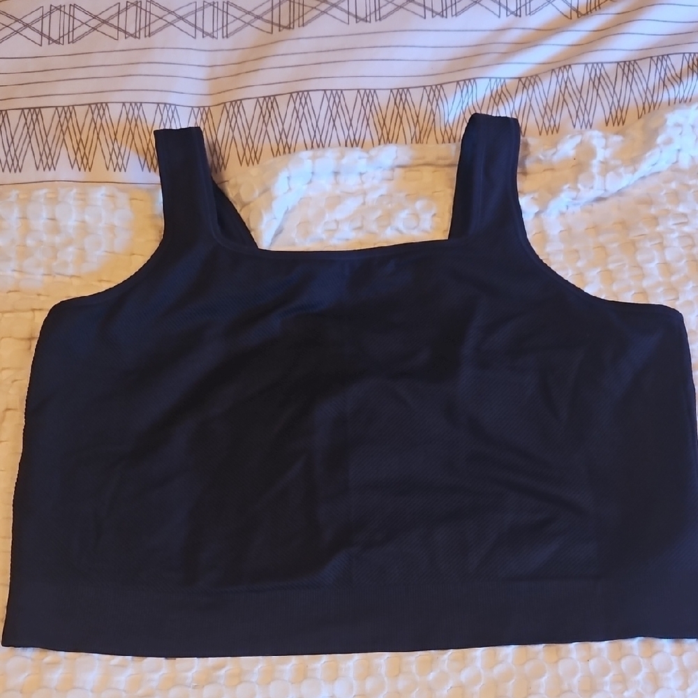 All in Motion Black Tank Top